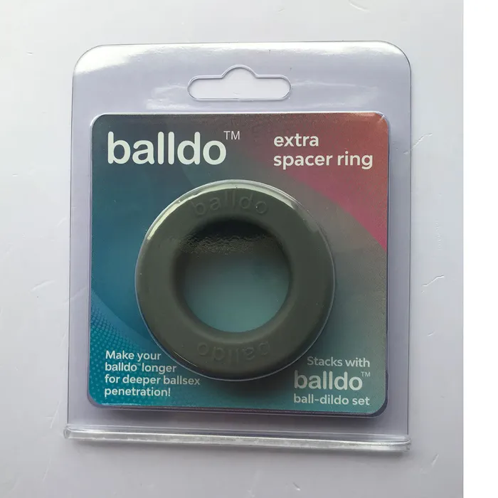 Balldo Spacer Ring Steel Grey Balldo Male Sex Toys