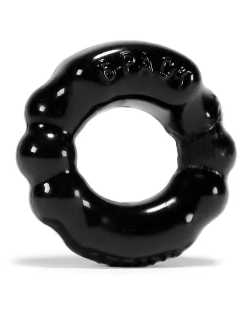 Blue Ox Designs LLCDba Oxballs Enhancers Oxballs Atomic Jock 6pack Shaped Cockring