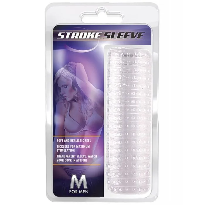 Blush M For Men Stroke SleeveStroker Blush Novelties Male Sex Toys Blush M For Men Stroke SleeveStroker Blush Novelties Male Sex Toys