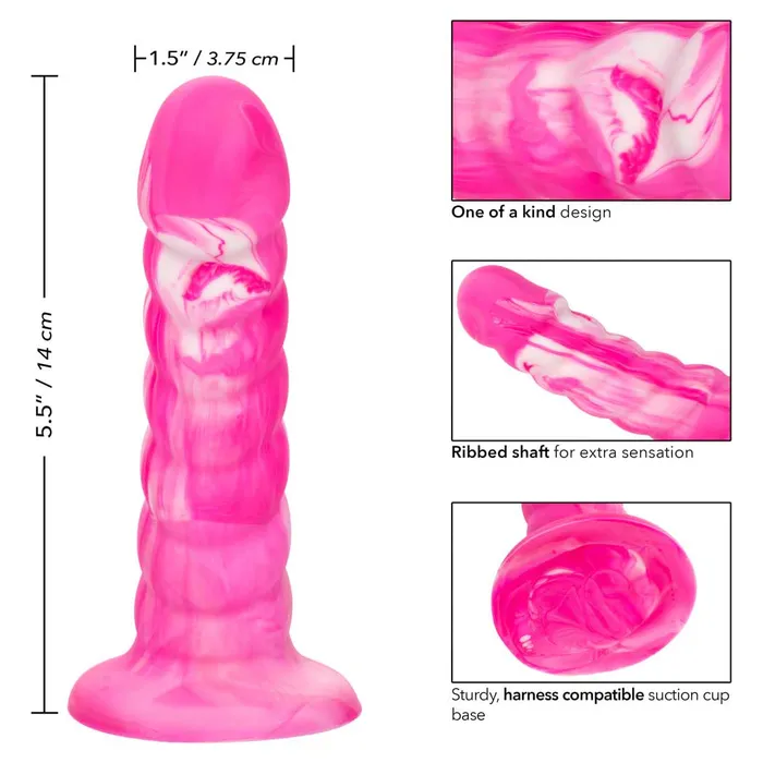 CalExotics CalExotics Twisted Love 55 Twisted Ribbed Probe Male Sex Toys