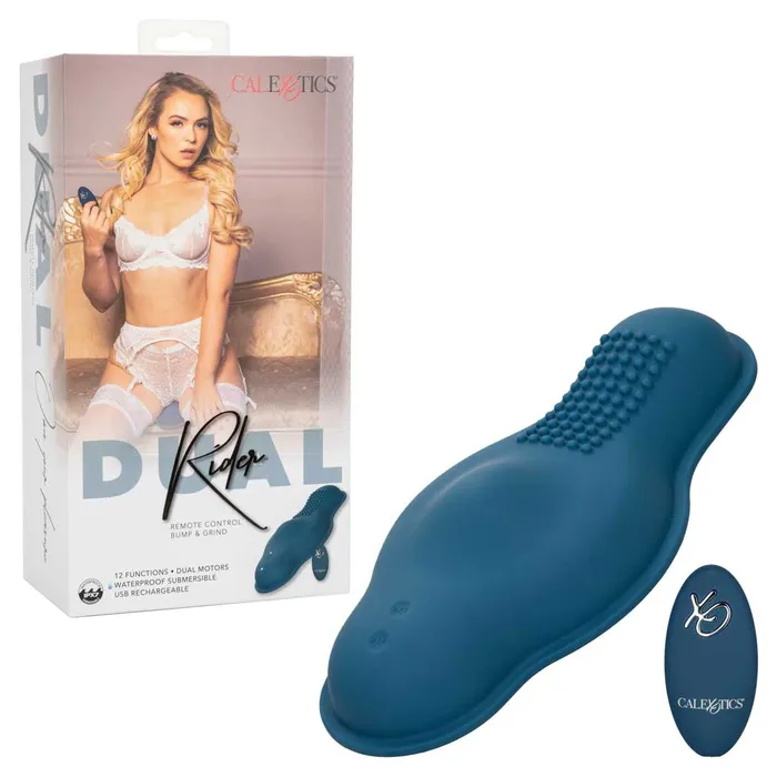 CalExotics Dual Rider Remote Control Bump Grind CalExotics Female Sex Toys