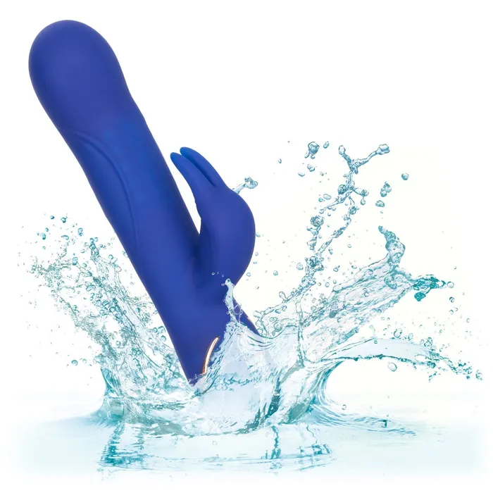CalExotics Female Sex Toys Jack Rabbit Signature Silicone Rotating Beaded Rabbit