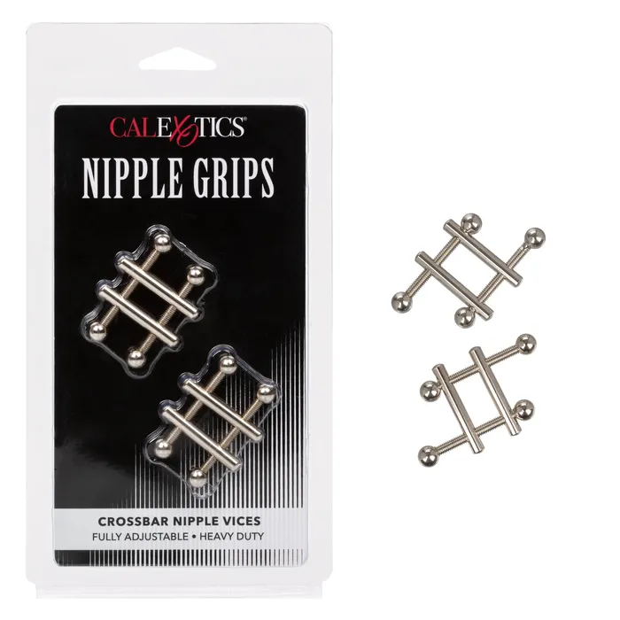 CalExotics Nipple Clitoral Toys Nipple Grips Crossbar Nipple Vices