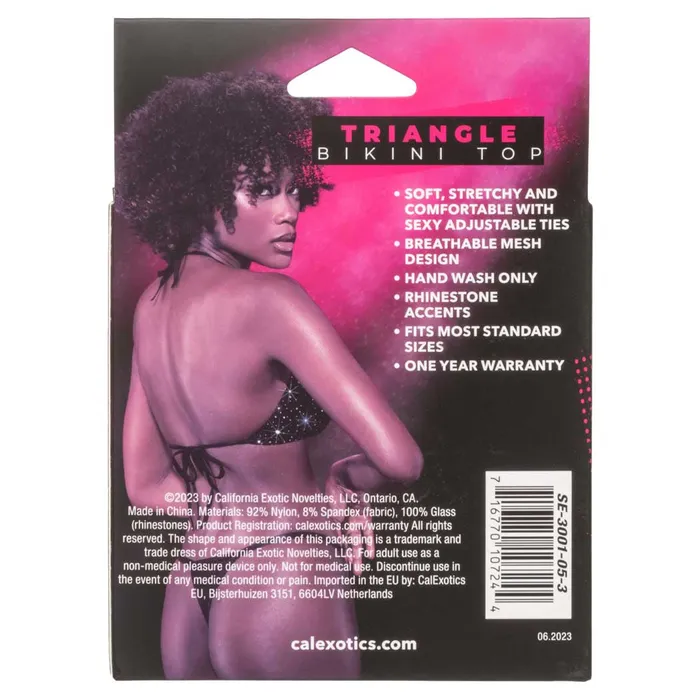 CalExotics Vibrators CalExotics Radiance Triangle Bikini Top