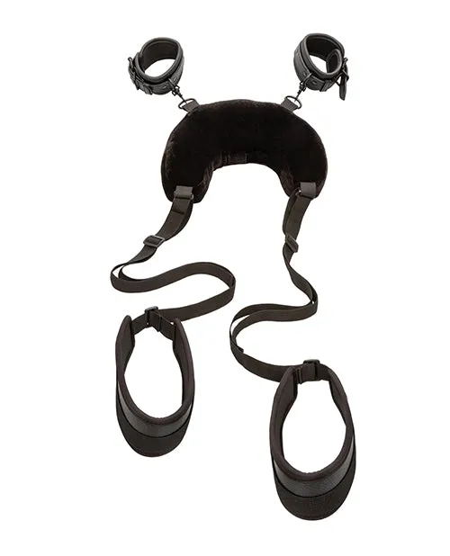 California Exotic Novelties Anal Nocturnal Collection Position Strap wPillow Black California Exotic Novelties Anal Nocturnal Collection Position Strap wPillow Black