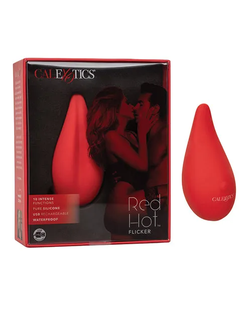 California Exotic Novelties Red Hot Flicker Red Vibrators