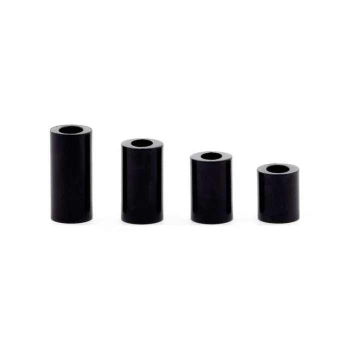 CBX Anal Cockcage Spacers Black 4 Pc