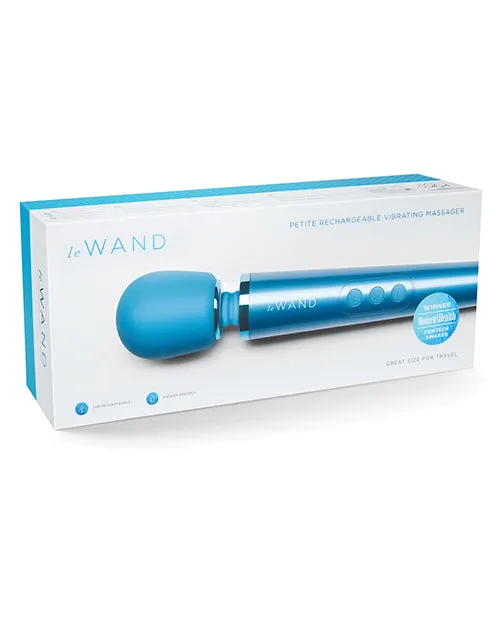 Cotr INC Le Wand Petite Rechargeable Massager Blue Vibrators