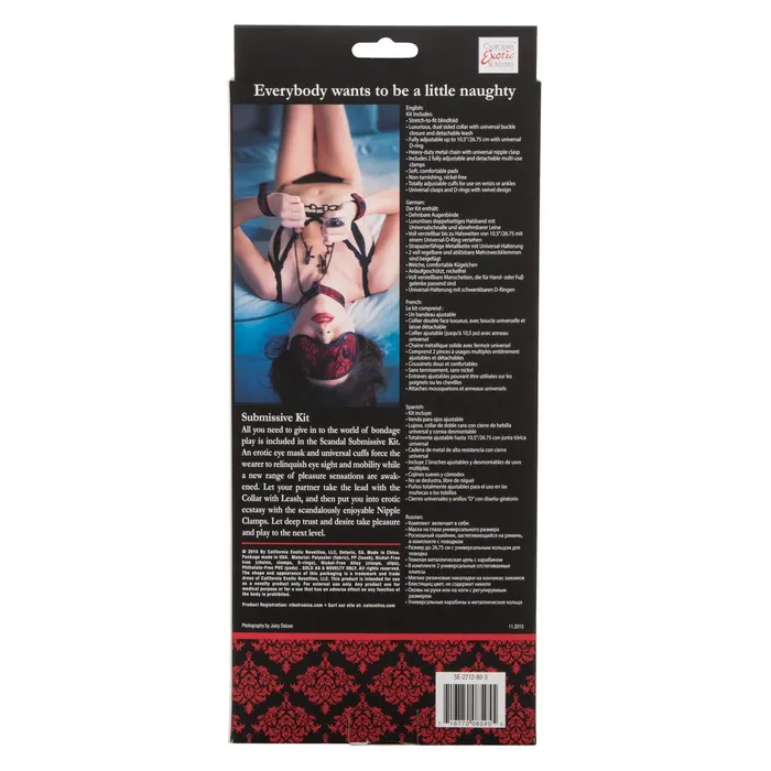 Couples CalExotics Scandal Submissive Kit Couples CalExotics Scandal Submissive Kit
