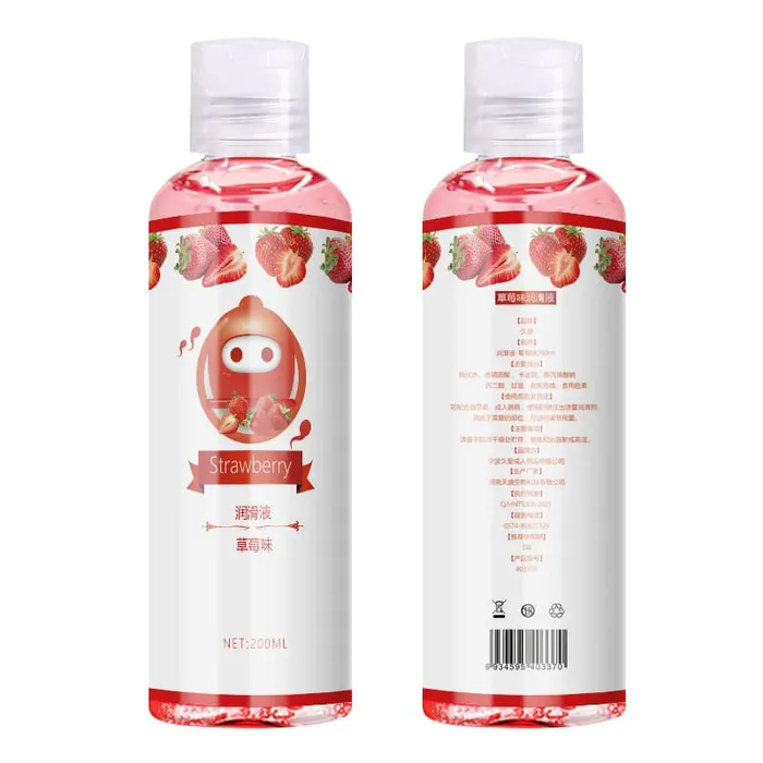 Couples Fruit Flavor Water Soluble Sex and Massage Lubricant Oil Onion Toy