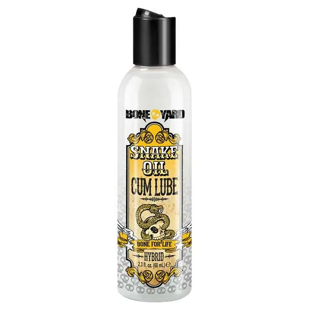 Couples iloveexcitement Boneyard Snake Oil Hybrid Cum Lube