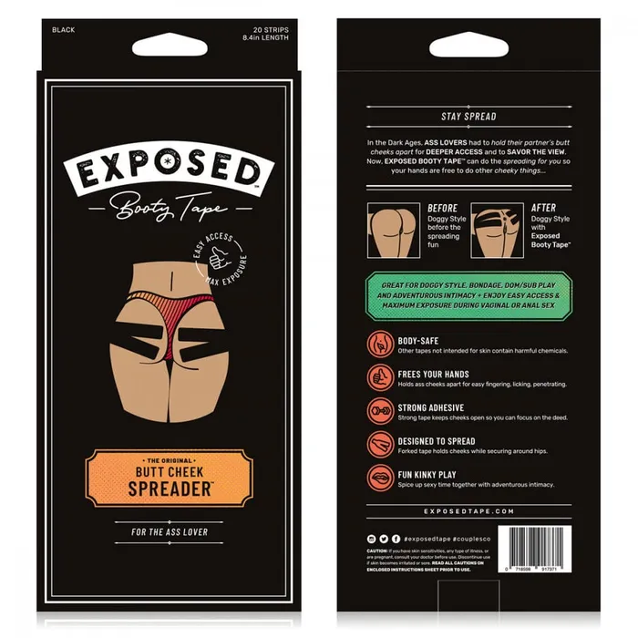 CouplesCo Male Sex Toys CouplesCo Exposed Booty Tape