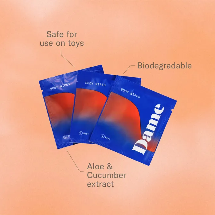 Dame Dame Body Wipes Female Sex Toys