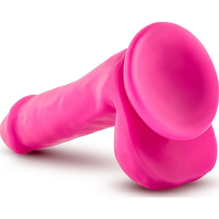 Dildos Au Naturel Bold Delight 6in15cm Dildo PinkPurple Au Naturel