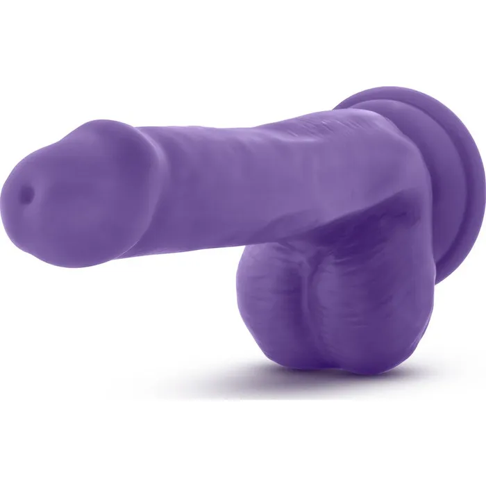 Dildos Au Naturel Bold Delight 6in15cm Dildo PinkPurple Au Naturel