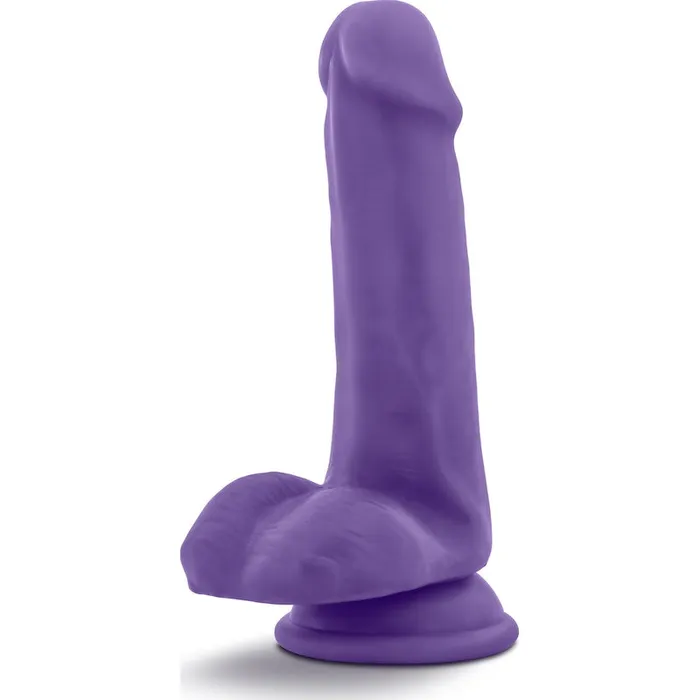 Dildos Au Naturel Bold Delight 6in15cm Dildo PinkPurple Au Naturel
