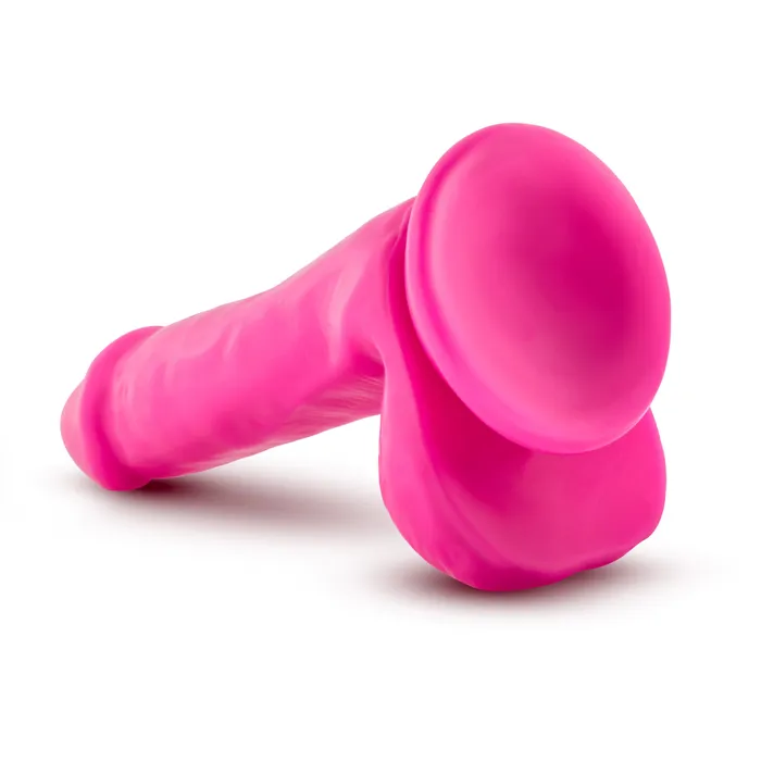 Dildos Au Naturel Bold Delight 6in15cm Dildo PinkPurple Au Naturel