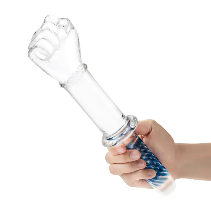Dildos Gls gls 11 Glass Fist Double Ended With Handle Grip