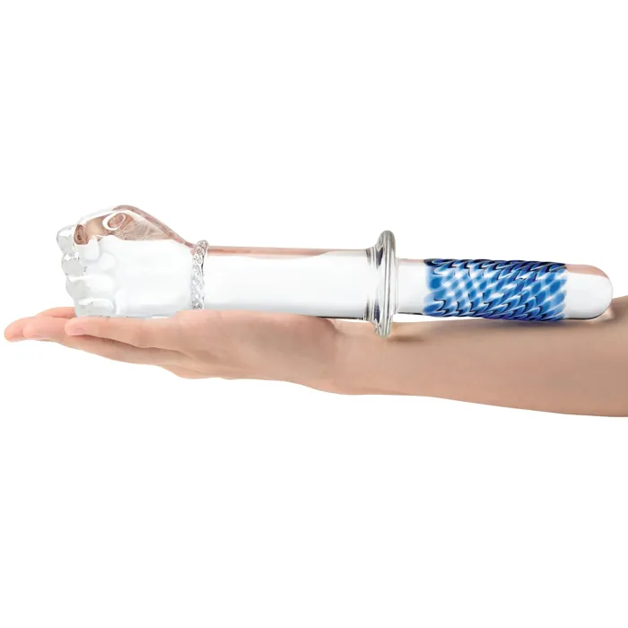Dildos Gls gls 11 Glass Fist Double Ended With Handle Grip
