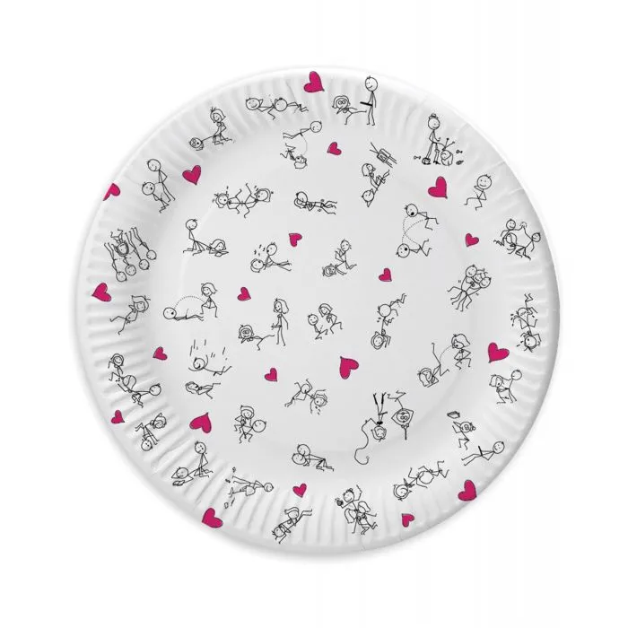 Dirty Dishes Mini Penis Plates Candyprints Male Sex Toys
