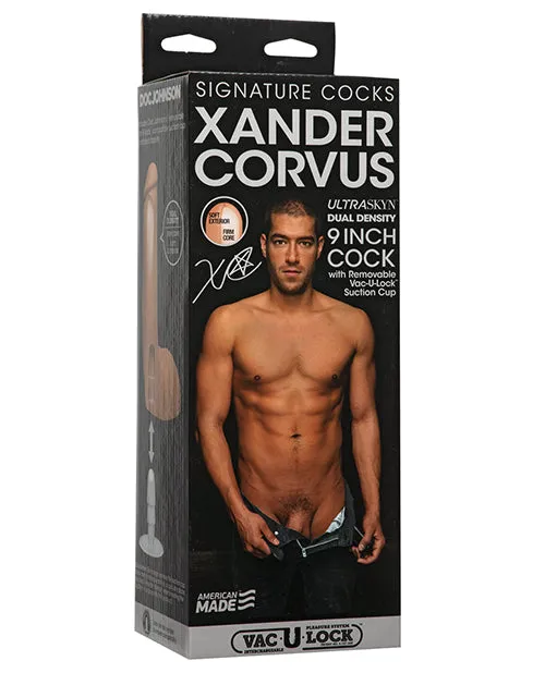 Doc Johnson Dildos Signature Cocks Ultraskyn 9 Cock Wremoveable Vaculock Suction Cup Xander Corvus Doc Johnson Dildos Signature Cocks Ultraskyn 9 Cock Wremoveable Vaculock Suction Cup Xander Corvus