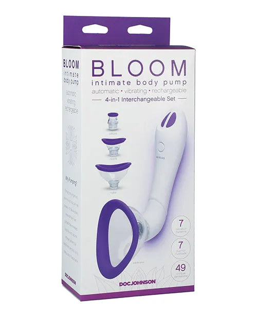 Doc Johnson Female Sex Toys Doc Johnson Bloom Intimate Body Automatic Vibrating Pump Doc Johnson Female Sex Toys Doc Johnson Bloom Intimate Body Automatic Vibrating Pump
