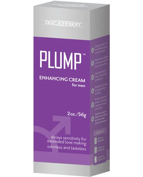 Doc Johnson Female Sex Toys Plump Enhancement Cream For Men 2 Oz Tube
