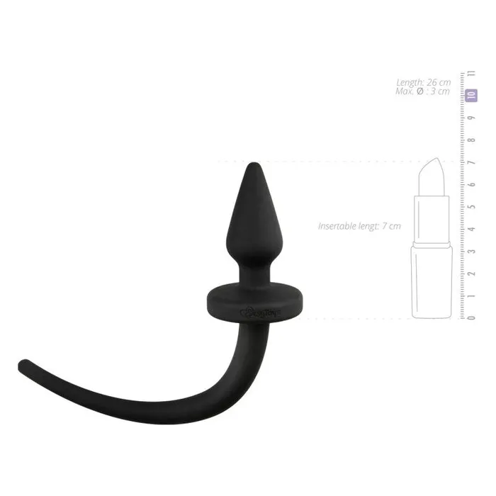 Dog Tail Plug Taper Small Fetish Collection Anal