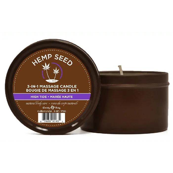 Earthly Body Female Sex Toys Earthly Body Hemp Seed 3In1 Massage Candle