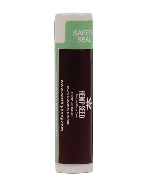 Earthly Body Hemp Seed Lip Balm Stick Spearmint Earthly Body Female Sex Toys Earthly Body Hemp Seed Lip Balm Stick Spearmint Earthly Body Female Sex Toys