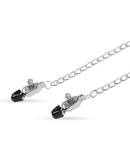 Easy Toys Big Nipple Clamps Wchain Silver Edc Internet Bv Dildos