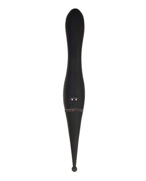 Evolved Novelties INC Vibrators Evolved Tantalizing Teaser Dual End Vibrator Black