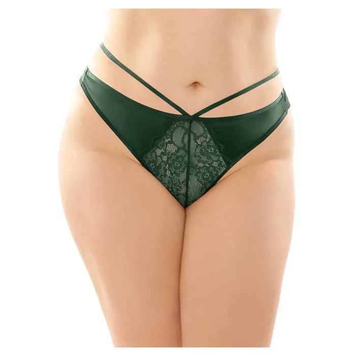 Fantasy Bottoms Up Kalina Microfiber Lace Thong iloveexcitement Couples