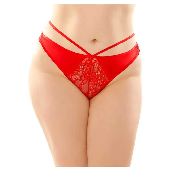 Fantasy Bottoms Up Kalina Microfiber Lace Thong iloveexcitement Couples
