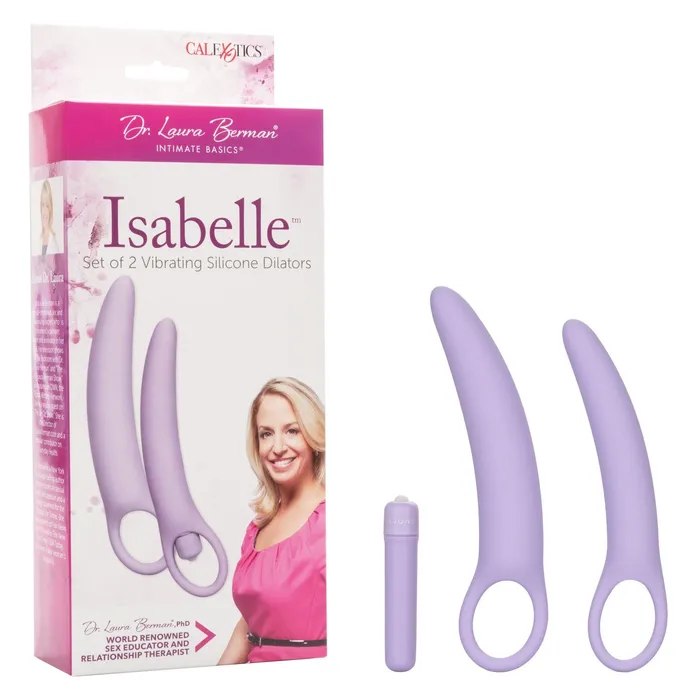Female Sex Toys Dr Laura Berman Isabelle Set of 2 Vibrating Silicone Dilators CalExotics Female Sex Toys Dr Laura Berman Isabelle Set of 2 Vibrating Silicone Dilators CalExotics