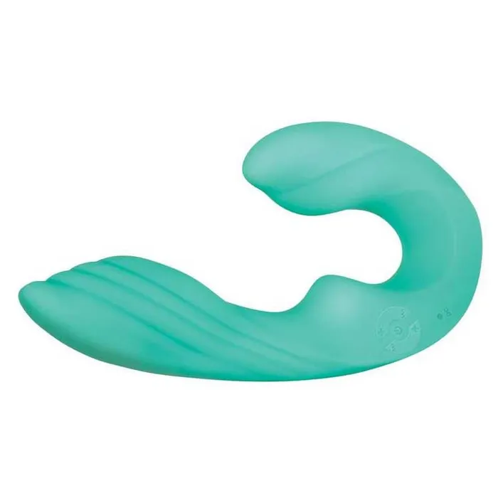 Female Sex Toys iloveexcitement Gender X Strapless Seashell Rechargeable Silicone Dual Vibrator