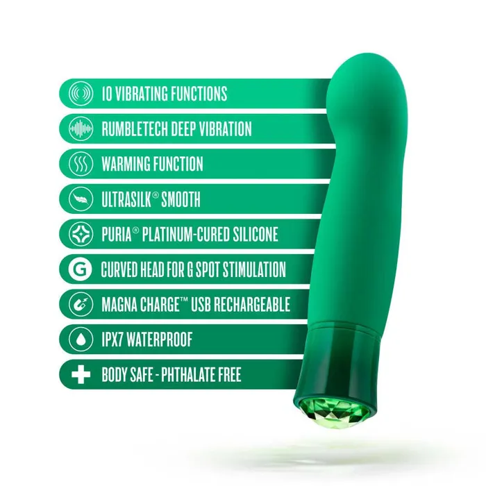 Female Sex Toys iloveexcitement Oh My Gem Enchanting 55 Warming GSpot Vibrator