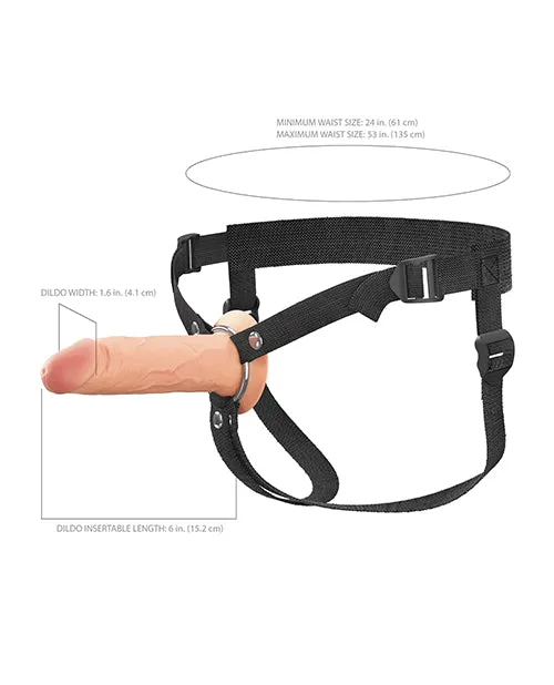 Female Sex Toys Pipedream Products Fantasy Xtensions Elite 6 Silicone Hollow Strapon wHarness Light Female Sex Toys Pipedream Products Fantasy Xtensions Elite 6 Silicone Hollow Strapon wHarness Light