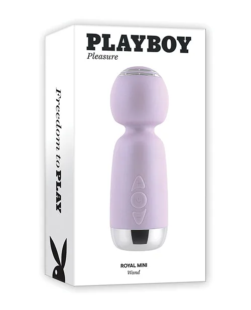 Female Sex Toys Playboy Pleasure Royal Mini Wand Opal Evolved Novelties INC Female Sex Toys Playboy Pleasure Royal Mini Wand Opal Evolved Novelties INC