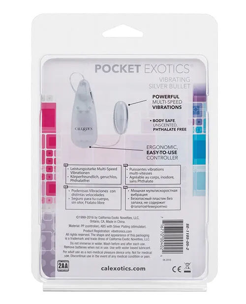 Female Sex Toys Pocket Exotics Ivory Bullet California Exotic Novelties