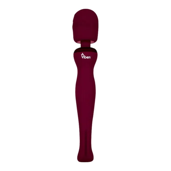Female Sex Toys Viben Viben Sultry Rechargeable Wand Massager Ruby