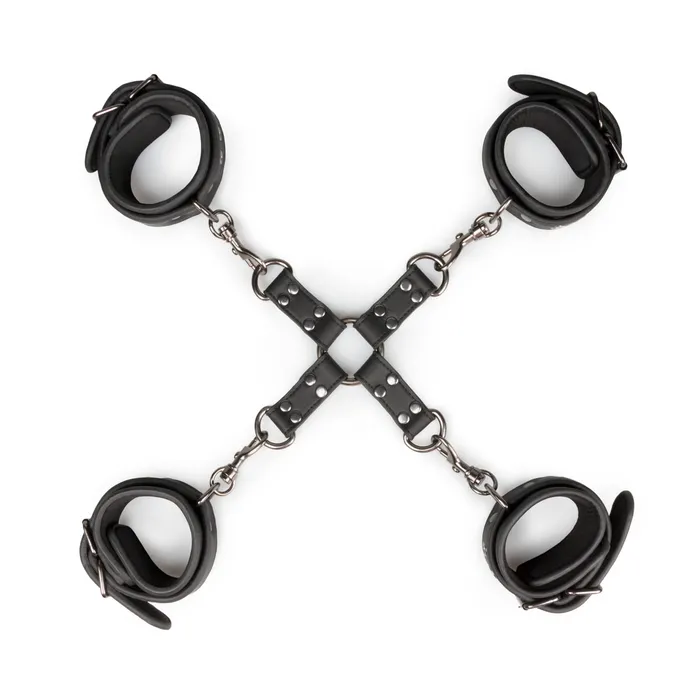 Fetish Collection Couples Fetish Collection Hogtie With Hand and Ankle Cuffs Black Fetish Collection Couples Fetish Collection Hogtie With Hand and Ankle Cuffs Black