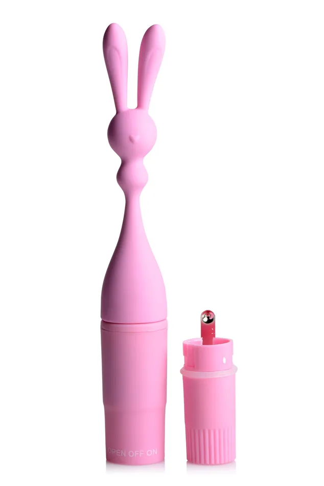 Frisky Frisky Bunny Rocket Silicone Vibrator Female Sex Toys