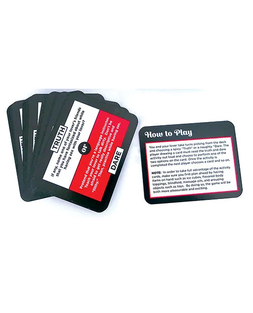Games Ball Chain Bedroom Truth Or Dare Card Game