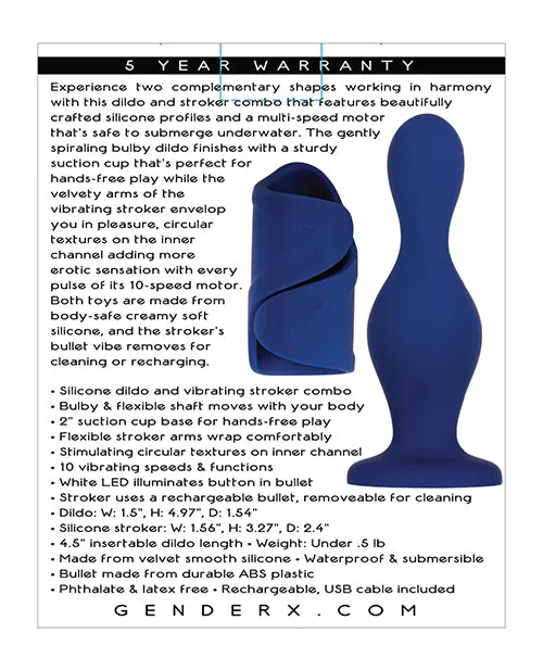 Gender X Ins Outs Blue Evolved Novelties INC Vibrators