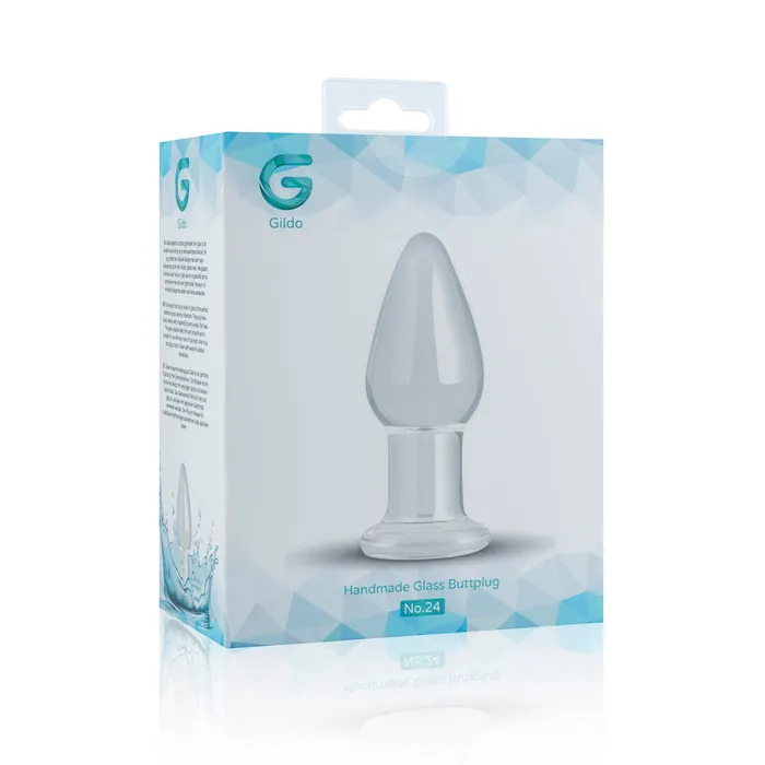 Gildo Dildos Gildo Glass Buttplug No 24