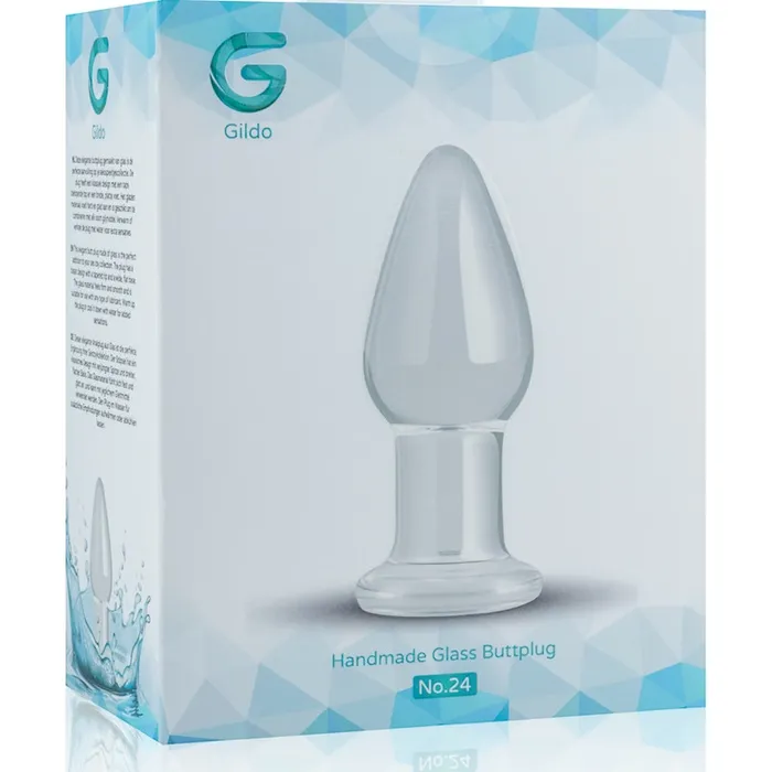Gildo Dildos Gildo Glass Buttplug No 24