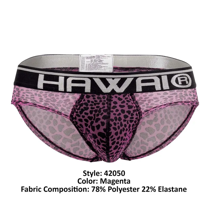 HAWAI Vibrators Flowers Hip Briefs