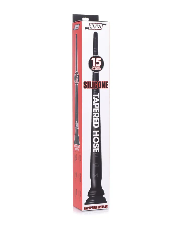 Hosed Silicone Tapered Hose 15 Long Xr LLC Female Sex Toys