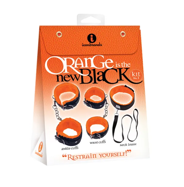 Icon Brands Orange Is the New Black Restrain Yourself Kit Icon Brands Anal Icon Brands Orange Is the New Black Restrain Yourself Kit Icon Brands Anal